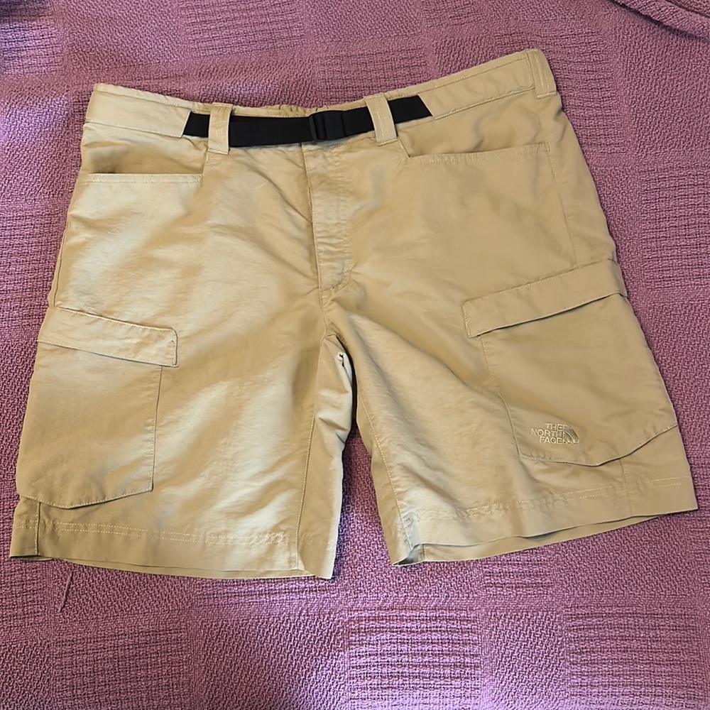The North Face Khaki Cargo Shorts